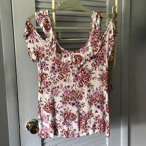 No Comment  Cold Shoulder Blouse. Size S